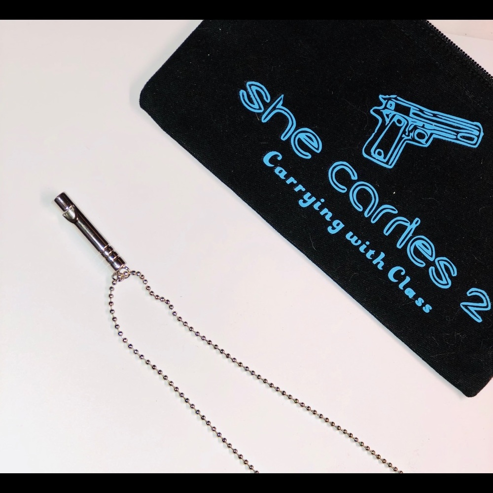 She Carries 2:  Whistle Necklace
